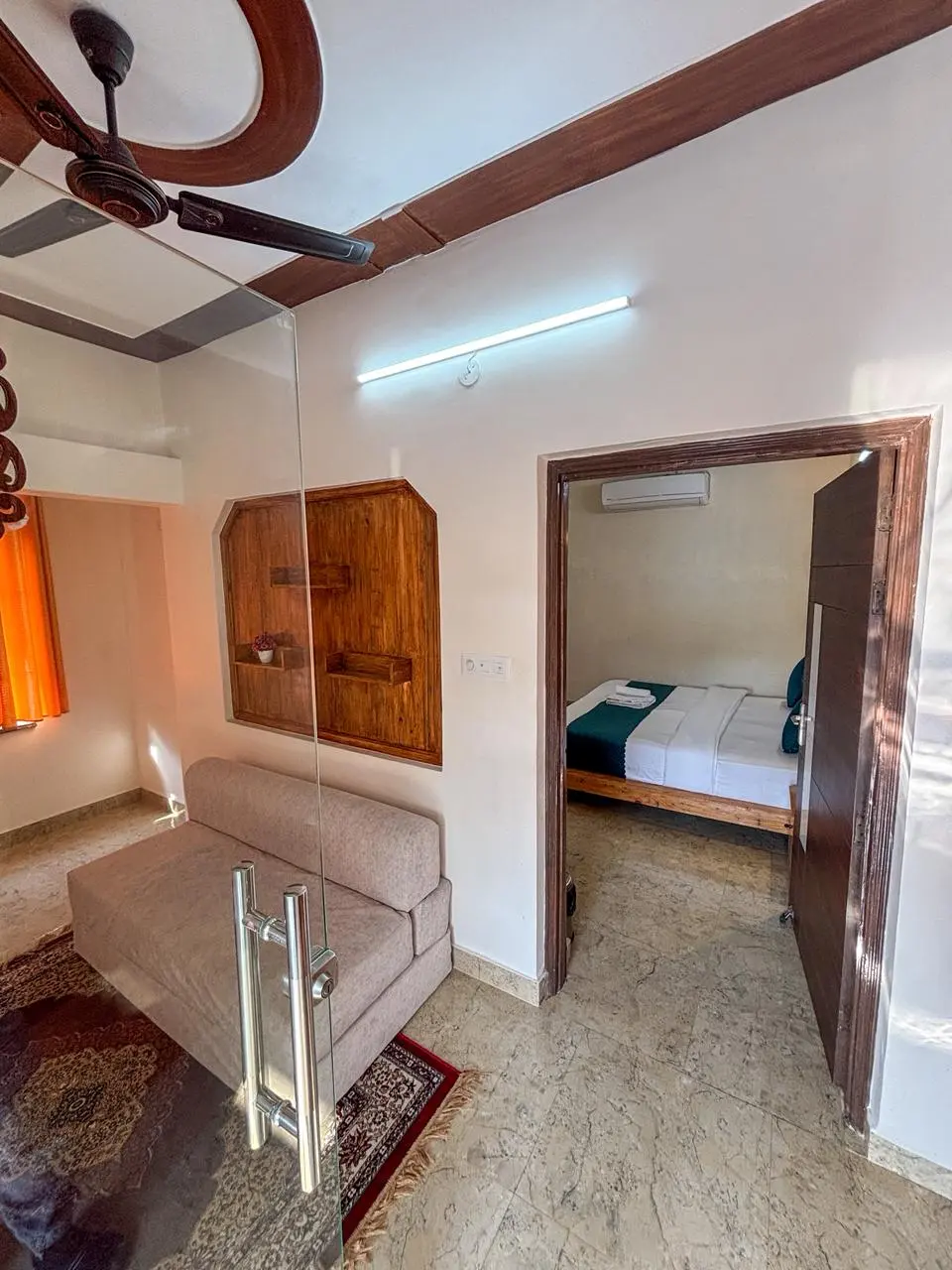 Sage House Yoga Suit Room Accomodation Rishikesh